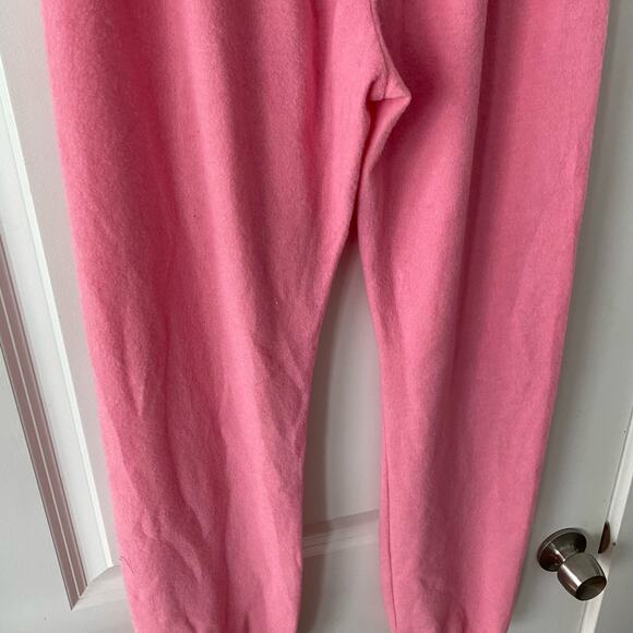 Jac Parker Women's Lazy Day Sweatpants Pink Size Small Casual Lounge - Picture 9 of 14